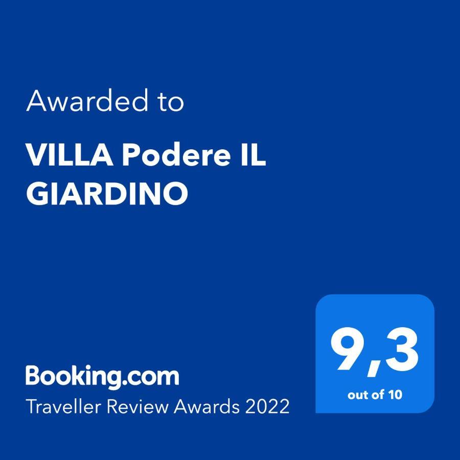 Villa Podere Il Giardino Castiglion Fiorentino Exteriör bild