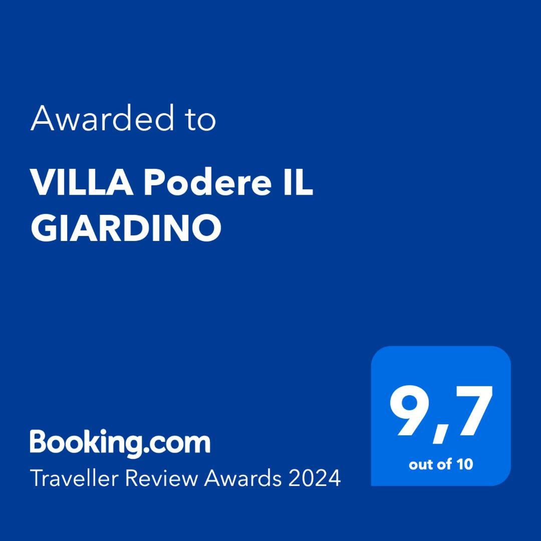 Villa Podere Il Giardino Castiglion Fiorentino Exteriör bild
