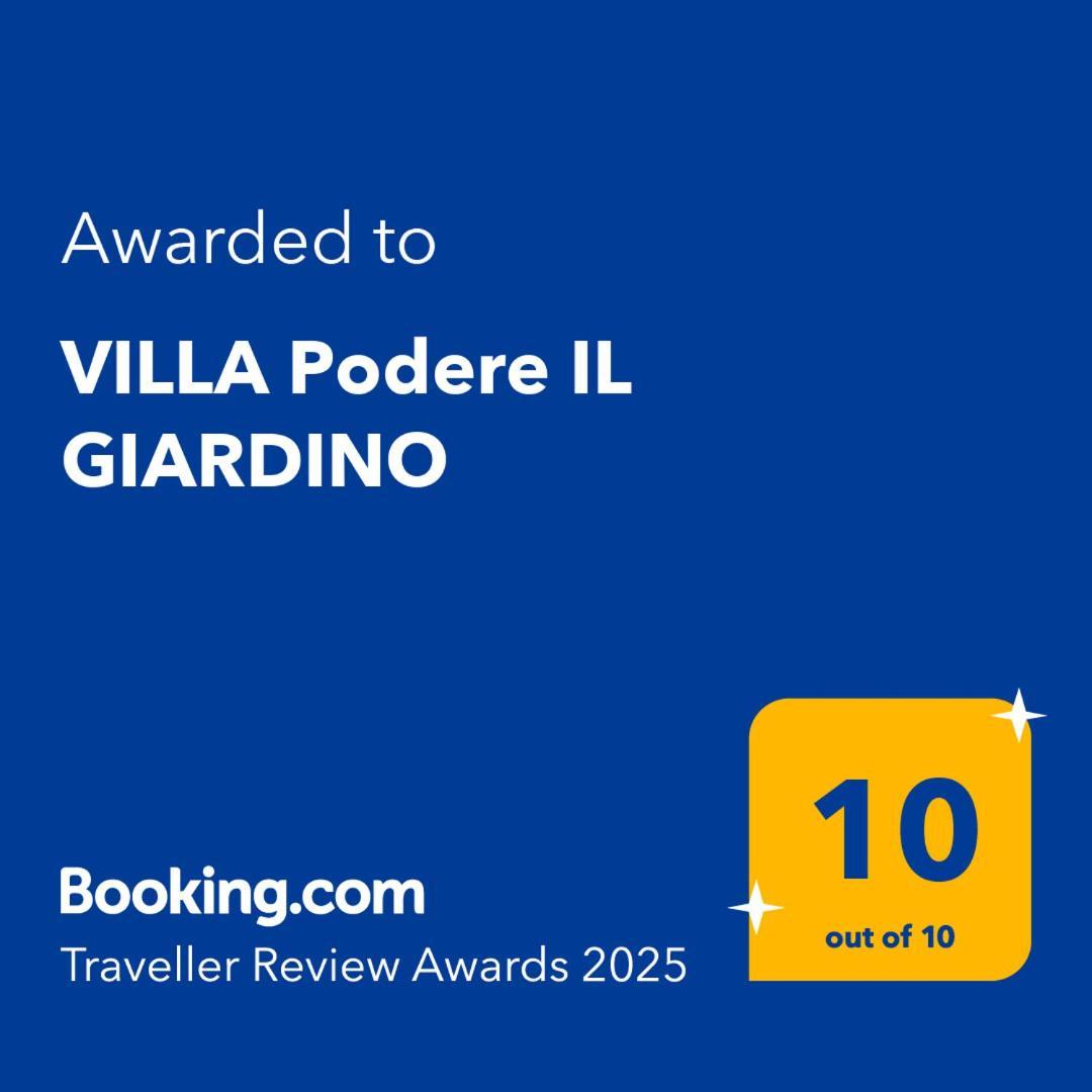 Villa Podere Il Giardino Castiglion Fiorentino Exteriör bild
